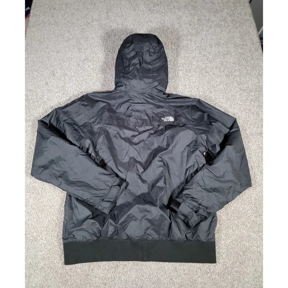 The North Face Jacket Size XL Black Mens Hooded Ski Full Zip Outdoors Trail Hike
